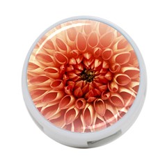 Dahlia Flower Joy Nature Luck 4-port Usb Hub (one Side) by Nexatart