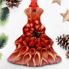 Dahlia Flower Joy Nature Luck Christmas Tree Ornament (two Sides)