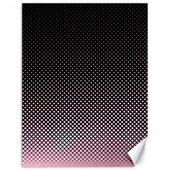 Halftone Background Pattern Black Canvas 18  X 24   by Nexatart