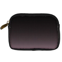 Halftone Background Pattern Black Digital Camera Cases by Nexatart