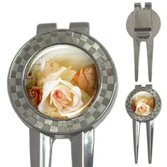 Roses Vintage Playful Romantic 3-in-1 Golf Divots by Nexatart