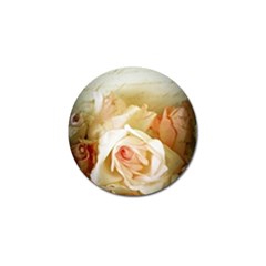 Roses Vintage Playful Romantic Golf Ball Marker by Nexatart