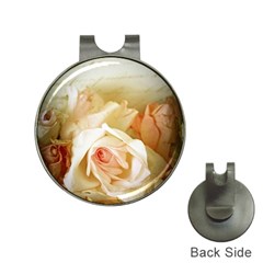 Roses Vintage Playful Romantic Hat Clips With Golf Markers by Nexatart