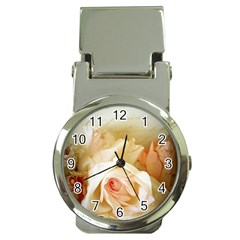 Roses Vintage Playful Romantic Money Clip Watches by Nexatart