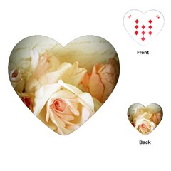 Roses Vintage Playful Romantic Playing Cards (heart) 