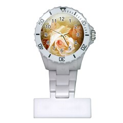 Roses Vintage Playful Romantic Plastic Nurses Watch by Nexatart