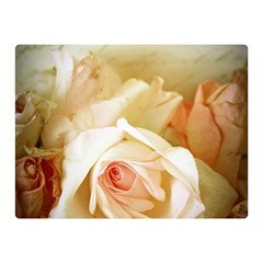 Roses Vintage Playful Romantic Double Sided Flano Blanket (mini)  by Nexatart