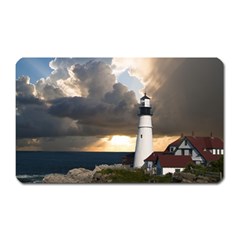 Lighthouse Beacon Light House Magnet (Rectangular)