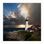 Lighthouse Beacon Light House Medium Glasses Cloth Front