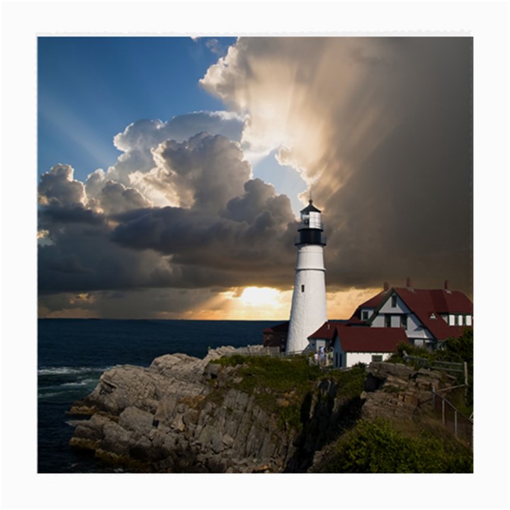 Lighthouse Beacon Light House Medium Glasses Cloth