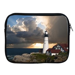 Lighthouse Beacon Light House Apple iPad 2/3/4 Zipper Cases