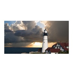 Lighthouse Beacon Light House Satin Wrap