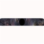 Black Hole Blue Space Galaxy Star Small Bar Mats 24 x4  Bar Mat