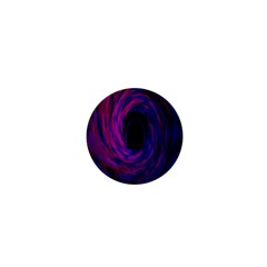 Black Hole Rainbow Blue Purple 1  Mini Buttons by Mariart