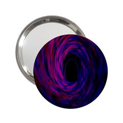 Black Hole Rainbow Blue Purple 2 25  Handbag Mirrors