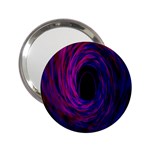 Black Hole Rainbow Blue Purple 2.25  Handbag Mirrors Front