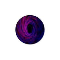 Black Hole Rainbow Blue Purple Golf Ball Marker by Mariart