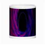 Black Hole Rainbow Blue Purple Morph Mugs Center