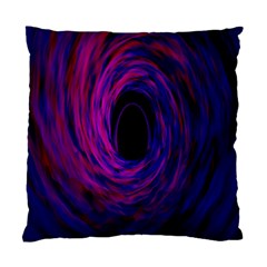 Black Hole Rainbow Blue Purple Standard Cushion Case (two Sides) by Mariart