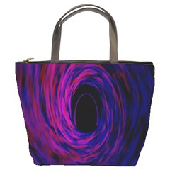 Black Hole Rainbow Blue Purple Bucket Bags by Mariart