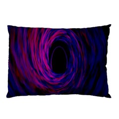 Black Hole Rainbow Blue Purple Pillow Case