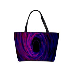 Black Hole Rainbow Blue Purple Shoulder Handbags