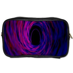 Black Hole Rainbow Blue Purple Toiletries Bags 2-side