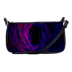 Black Hole Rainbow Blue Purple Shoulder Clutch Bags