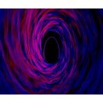 Black Hole Rainbow Blue Purple Deluxe Canvas 14  x 11  14  x 11  x 1.5  Stretched Canvas