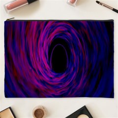 Black Hole Rainbow Blue Purple Cosmetic Bag (xxxl) 