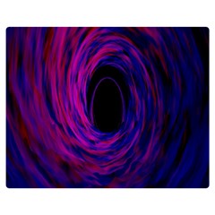 Black Hole Rainbow Blue Purple Double Sided Flano Blanket (medium)  by Mariart