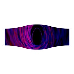 Black Hole Rainbow Blue Purple Stretchable Headband