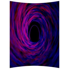 Black Hole Rainbow Blue Purple Back Support Cushion by Mariart