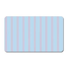 Bleu Pink Line Vertical Magnet (Rectangular)