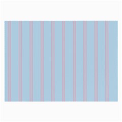 Bleu Pink Line Vertical Large Glasses Cloth (2-side)