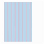 Bleu Pink Line Vertical Large Garden Flag (Two Sides) Front