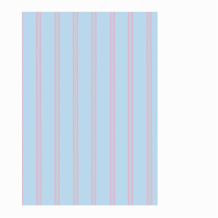 Bleu Pink Line Vertical Large Garden Flag (Two Sides)