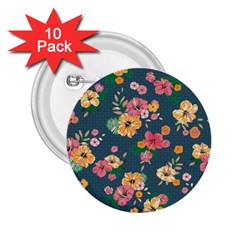 Aloha Hawaii Flower Floral Sexy 2 25  Buttons (10 Pack) 