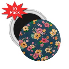 Aloha Hawaii Flower Floral Sexy 2 25  Magnets (10 Pack) 