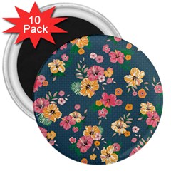 Aloha Hawaii Flower Floral Sexy 3  Magnets (10 Pack)  by Mariart