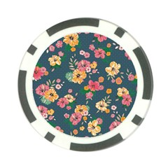 Aloha Hawaii Flower Floral Sexy Poker Chip Card Guard