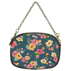 Aloha Hawaii Flower Floral Sexy Chain Purses (one Side) 