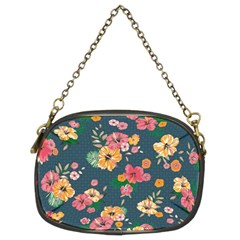 Aloha Hawaii Flower Floral Sexy Chain Purses (two Sides) 