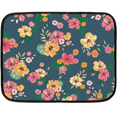 Aloha Hawaii Flower Floral Sexy Fleece Blanket (mini)