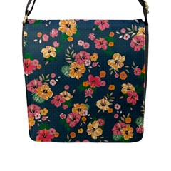 Aloha Hawaii Flower Floral Sexy Flap Messenger Bag (l)  by Mariart