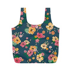 Aloha Hawaii Flower Floral Sexy Full Print Recycle Bags (m) 