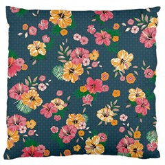 Aloha Hawaii Flower Floral Sexy Large Flano Cushion Case (one Side)