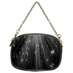 Black Rays Light Stars Space Chain Purses (Two Sides) 