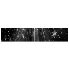 Black Rays Light Stars Space Flano Scarf (small) by Mariart