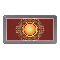 Badge Gilding Sun Red Oriental Memory Card Reader (mini) by Nexatart